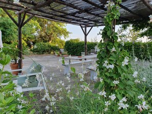 Terrace/patio - I Granai - Apartment 7 - Farmhouse Bella Valle (Toscana)
