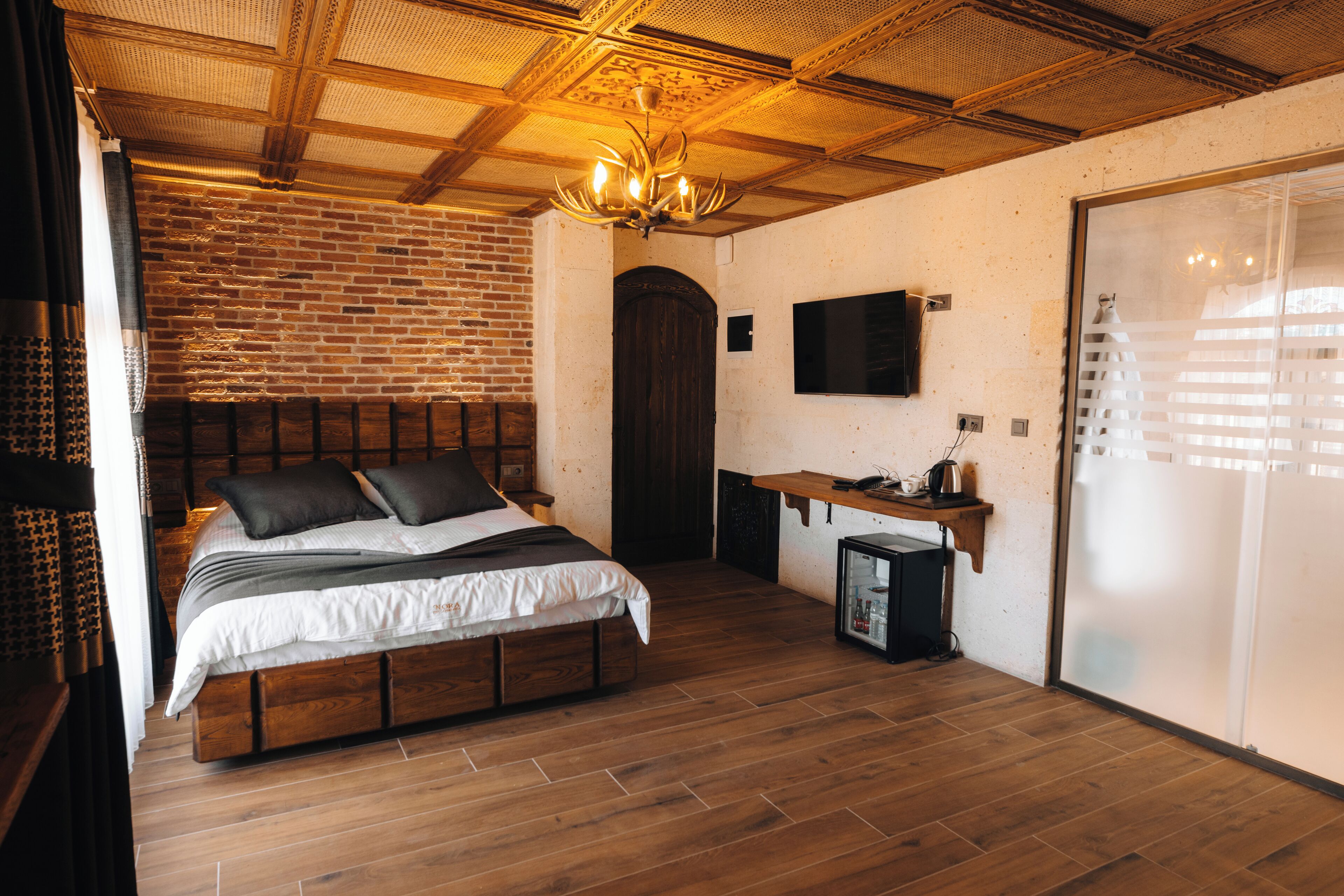 標準雙人房 | 高級寢具、記憶床墊、迷你吧、熨斗/熨衣板