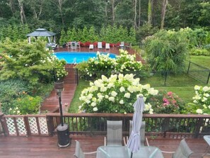 Pool - Fabulous 6-bedroom 3 bath house w swimming pool, Pool House near 1st Encounter. (Eastham)