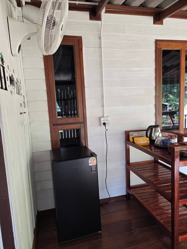 Casa, 1 habitación, para fumadores, vista al jardín | Interior