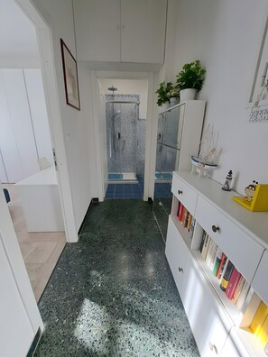 Ducha, secador de pelo