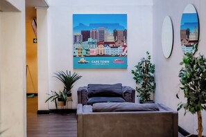 Lobby sitting area - Neon Hyena (Cape Town)