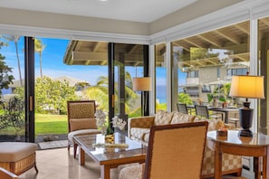 Smart TV - SUMMER SALE! Oceanview Ground-Floor Villa with Patio and Lawn Space - KBV 32G5 (Lahaina)
