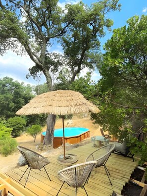 Property grounds - Villa 'Õku' with Sea View, Wi-Fi and Air Conditioning (Rincovo)