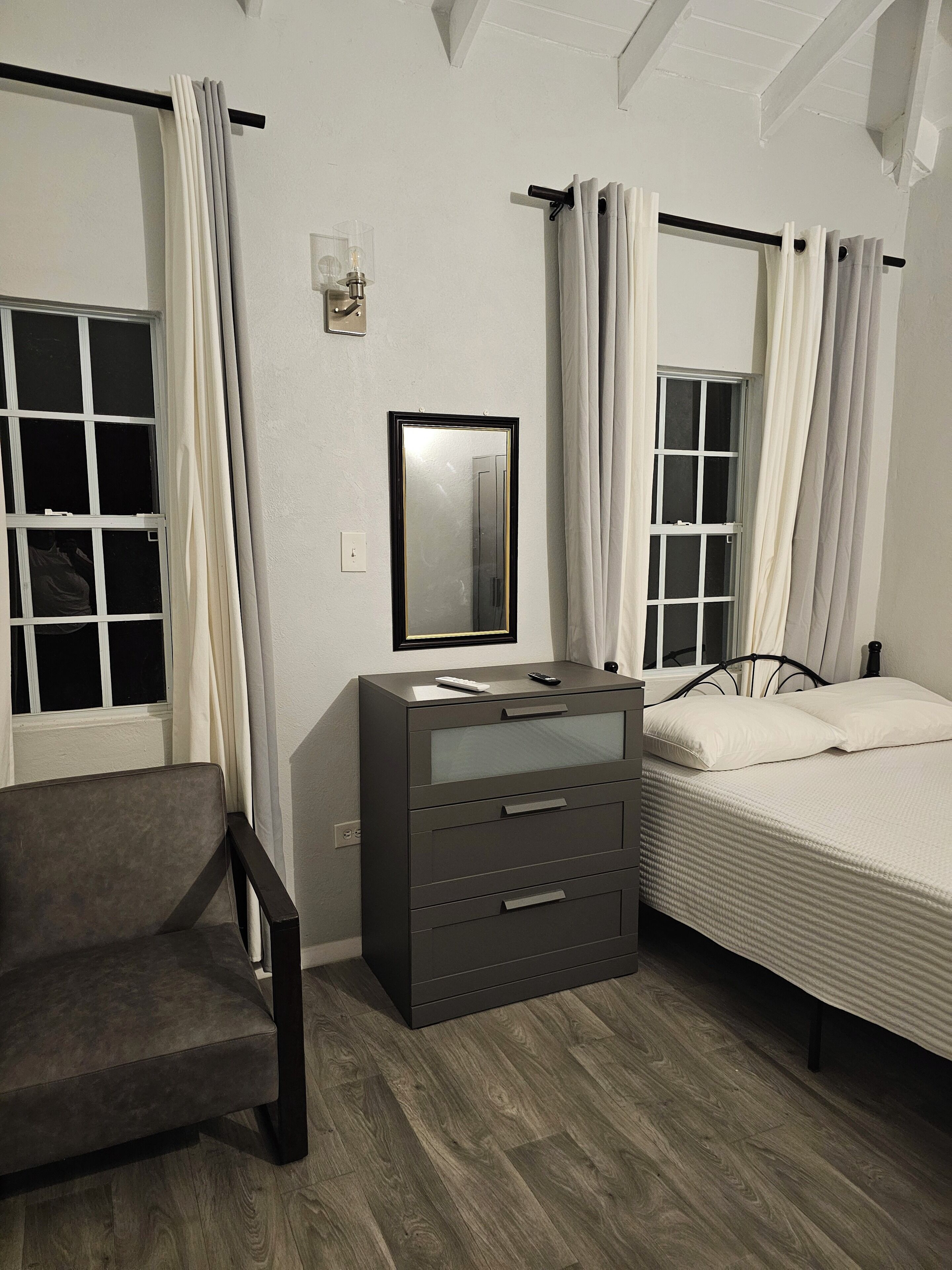 Comfort-Doppelzimmer, Küche, Gartenblick