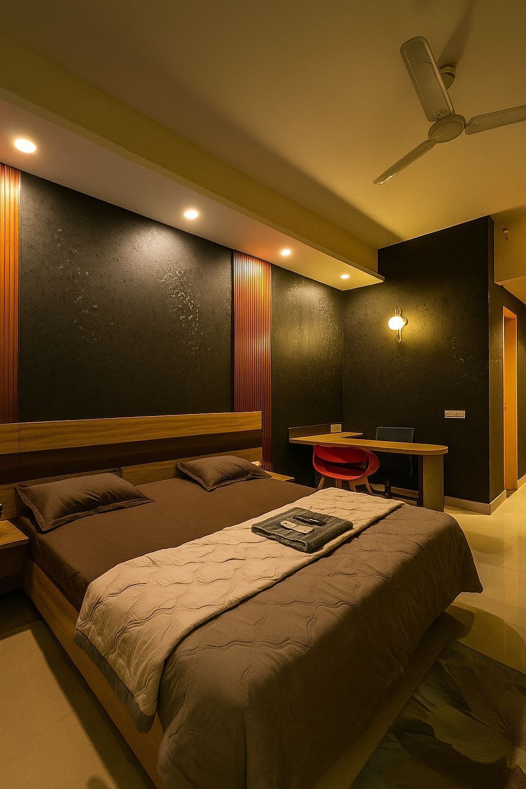 In-room safe, laptop workspace, iron/ironing board, free WiFi