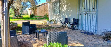 Vila, 2 kamar tidur, pemandangan kebun | Teras/patio