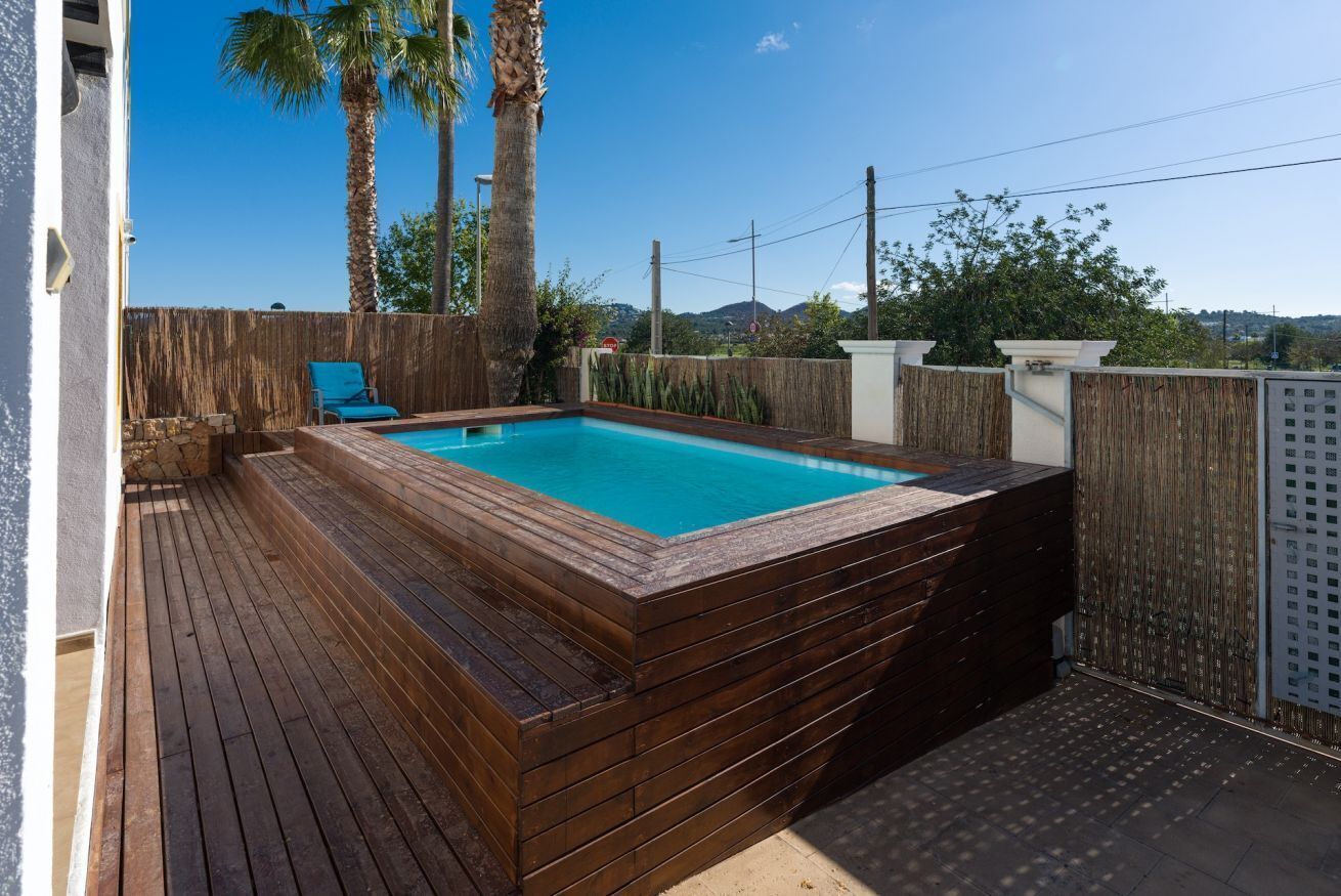 Una piscina climatizada