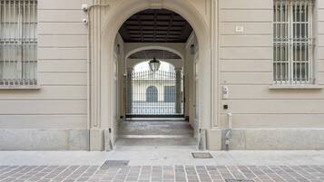 Facciata della struttura
