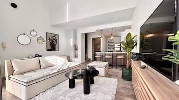 Apartamento, 1 quarto, acessível, terraço | Sala de estar