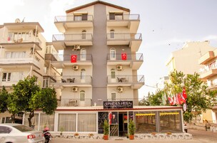 Façade de l’hébergement