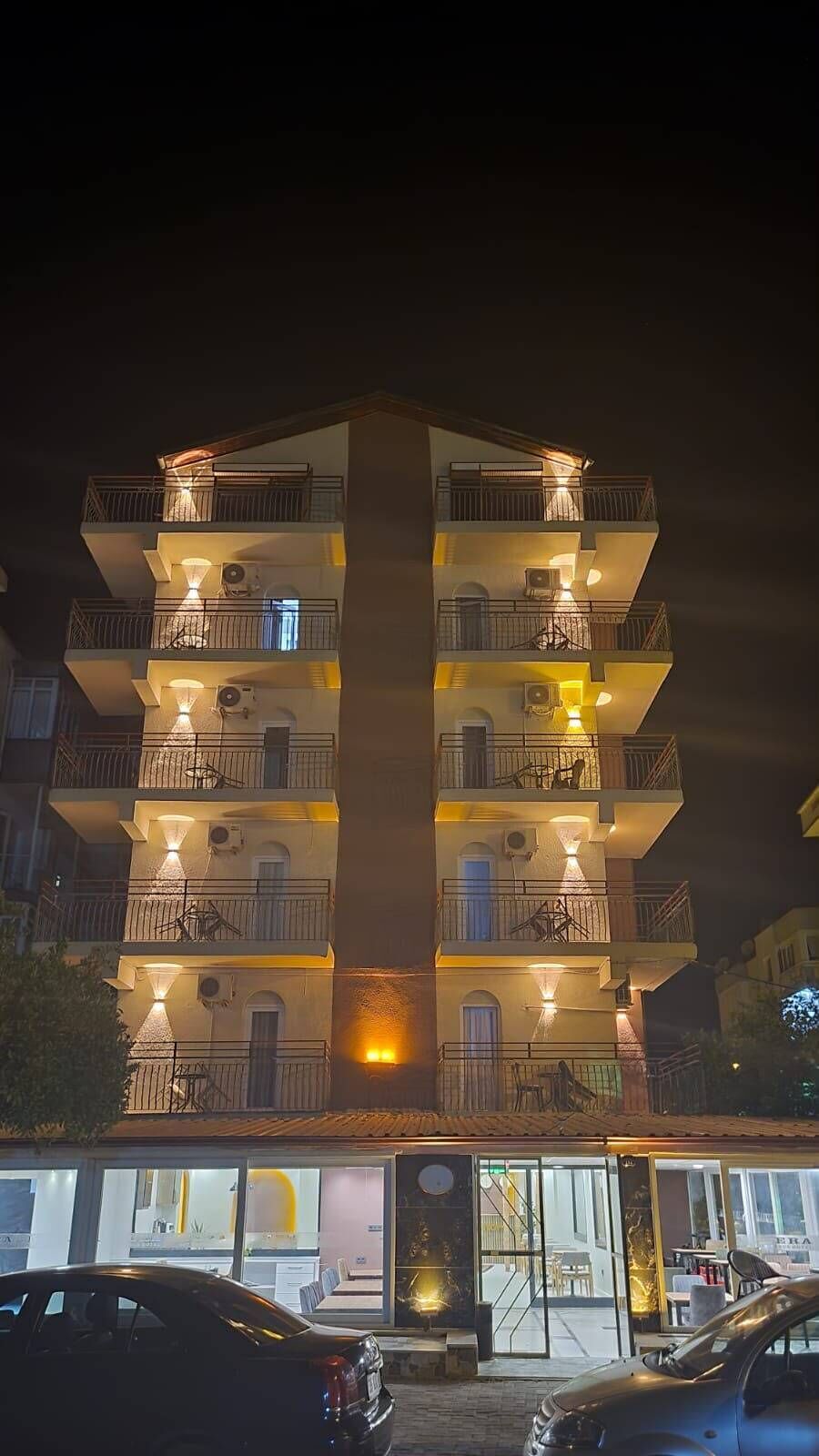 Fachada de la propiedad