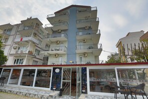 Fassade der Unterkunft