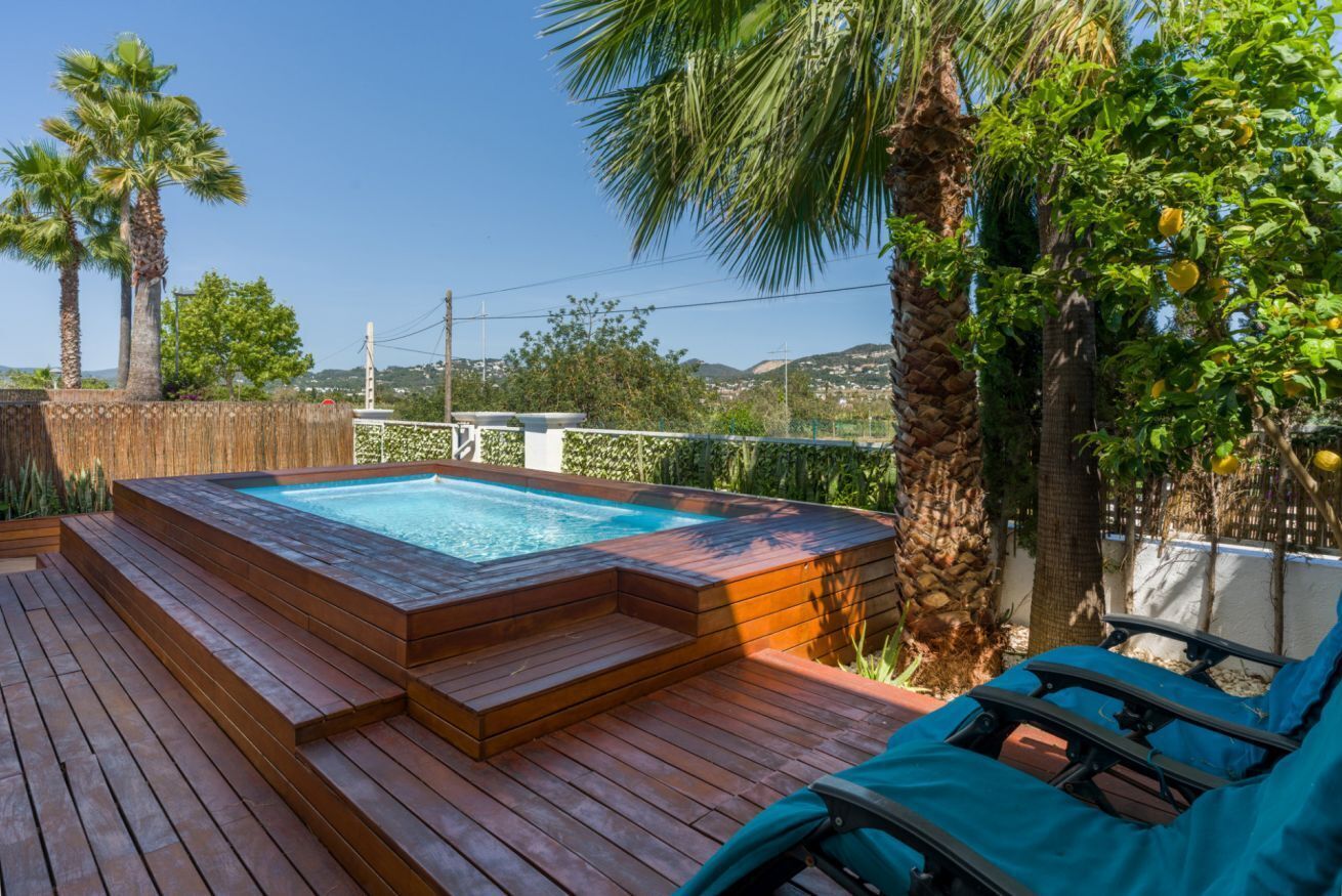 Una piscina climatizada