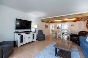 Smart TV - 5 Ocean Club Villas: Beachfront Complex, Ground Floor, Poolside, Sleeps 8 (Hilton Head Island)