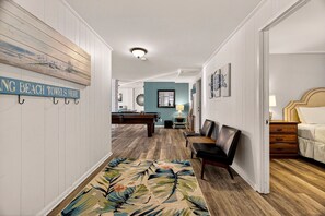 Desk, iron/ironing board, free WiFi, bed sheets - Expansive Family Beach Estate 4 Min Walk to Beach by Tybee Cottages (Savannah)