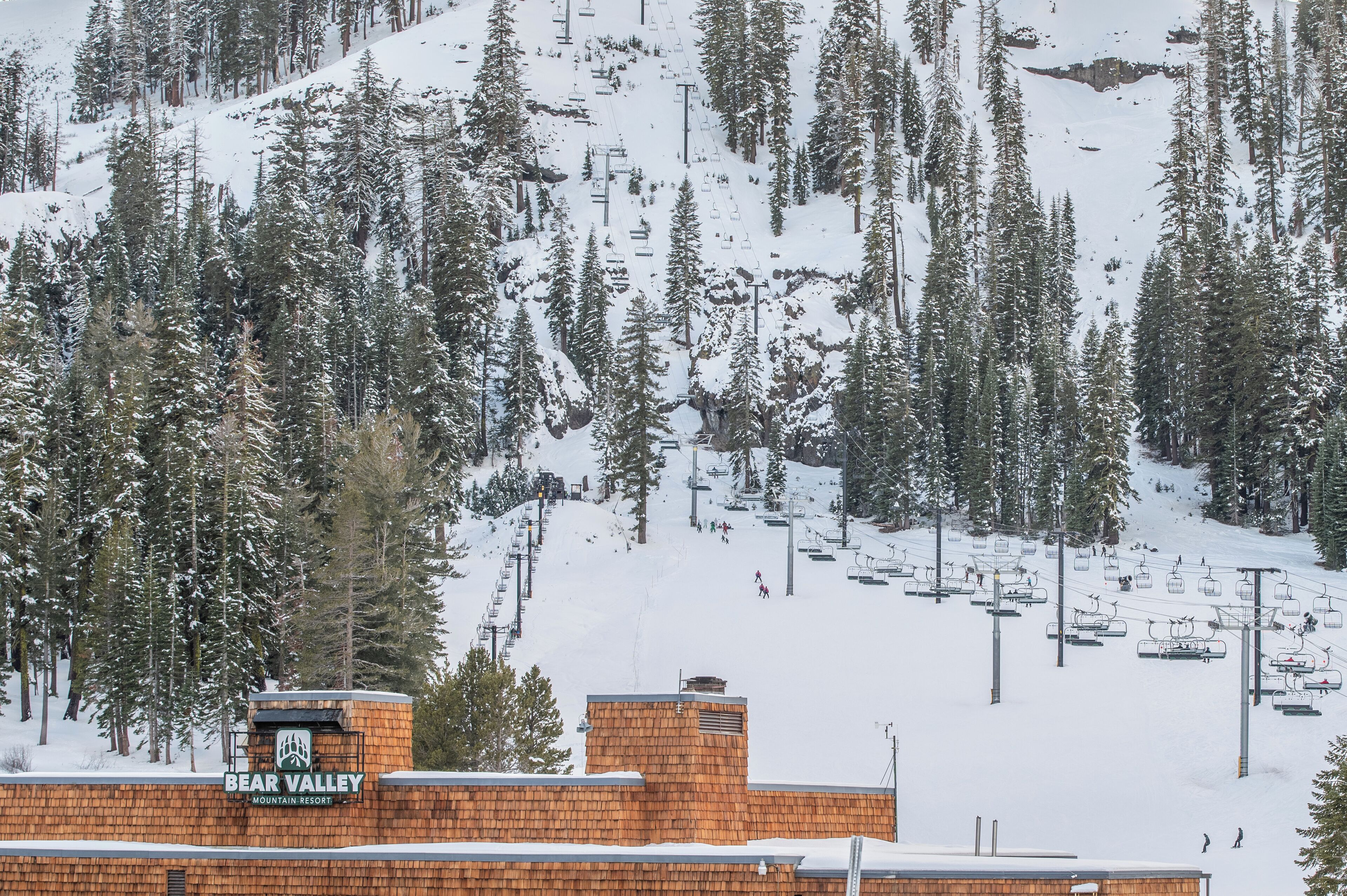 Bear Valley Ski Resort is just a short drive away