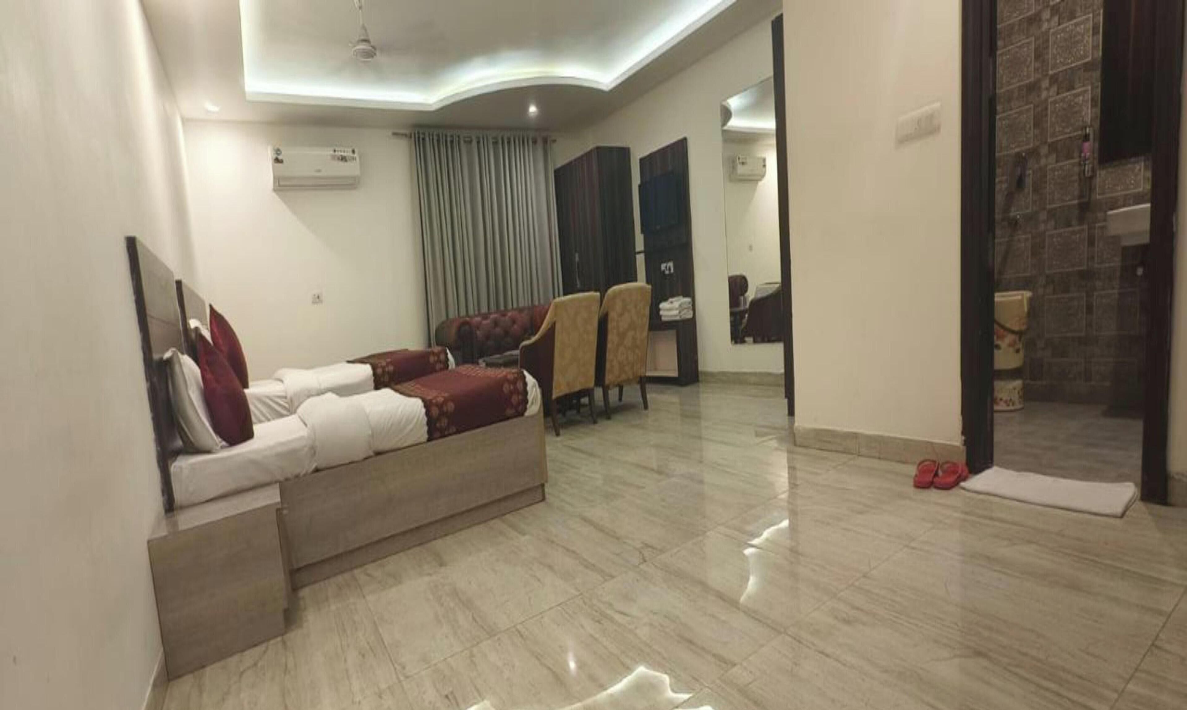 디럭스룸 | 노트북 작업 공간, 무료 WiFi, 침대 시트