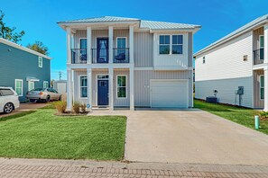 Majoituspaikan julkisivu