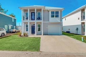 Front of property - Walk to Eats! Family Hideaway 16 Mi to PCB (Panama City)