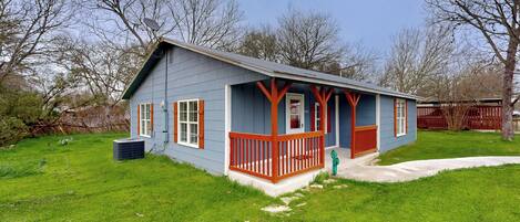 Fachada de la propiedad