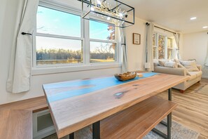 House (3 Bedrooms) | Interior - Riverfront Reset! Dells Cabin w/ Kayaks & Deck (Wisconsin Dells)