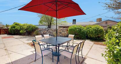 Single Story 4BR w/ Patio, Central AC, W & D