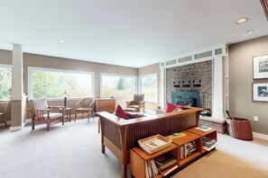 House (2 Bedrooms) | Interior - 2 BR Home Surrounded by Tranquility (Lummi Island)