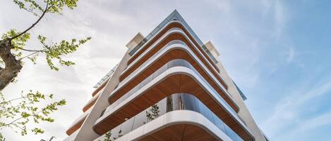 Apartment, 2 Schlafzimmer, Balkon | Aussenbereich