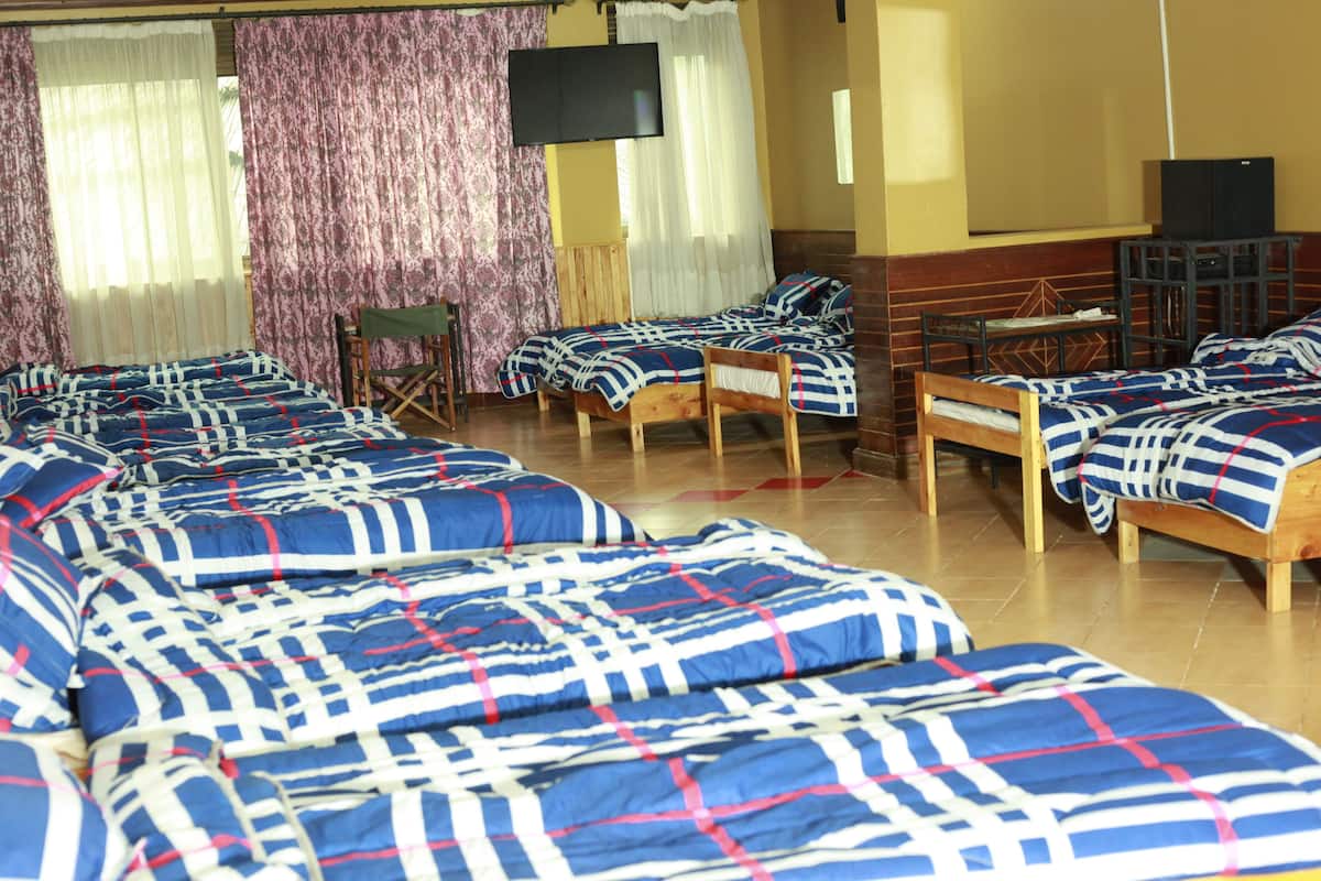 Shared Dormitory | Blackout curtains, iron/ironing board (on request), free WiFi
