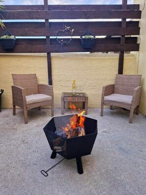 Terrace/patio - The Barn at St Just (St Just)