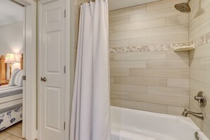 Condo, 2 Bedrooms | Bathroom | Towels, shampoo - Cozy Pet Friendly Condo by The Beach Omni Sea Dunes - 1616 (Fernandina Beach)