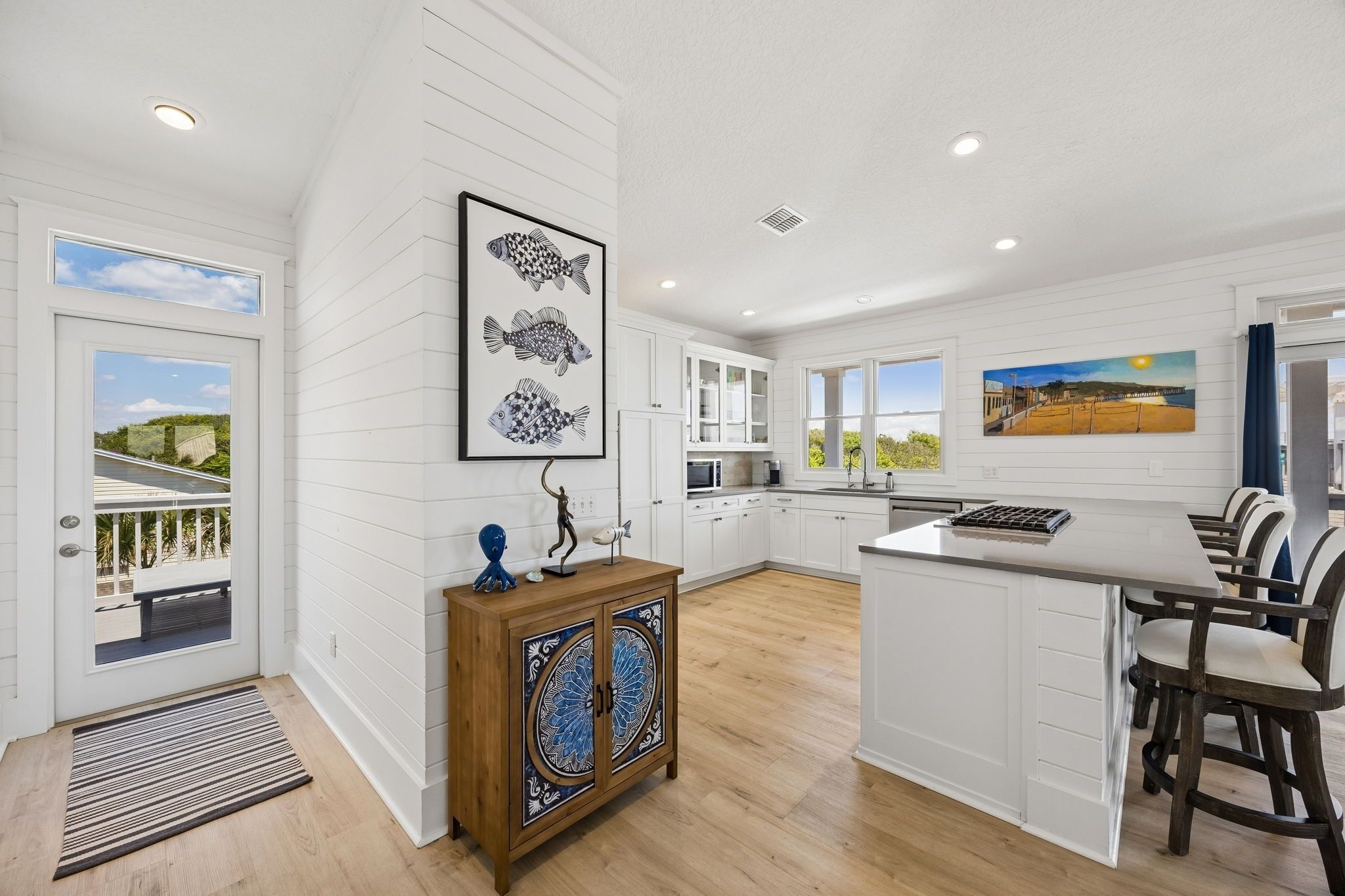 Maison, 3 chambres | Cuisine privée | Réfrigérateur, four, cafetière/bouilloire, grille-pain
