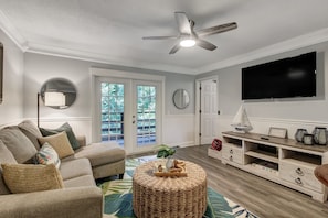 Condo, 2 Bedrooms | Living area - Fernandina Beach Hidden Gem Amelia Landings - 9F (Fernandina Beach)