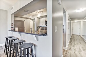 Apartamento, 2 habitaciones | Restauración