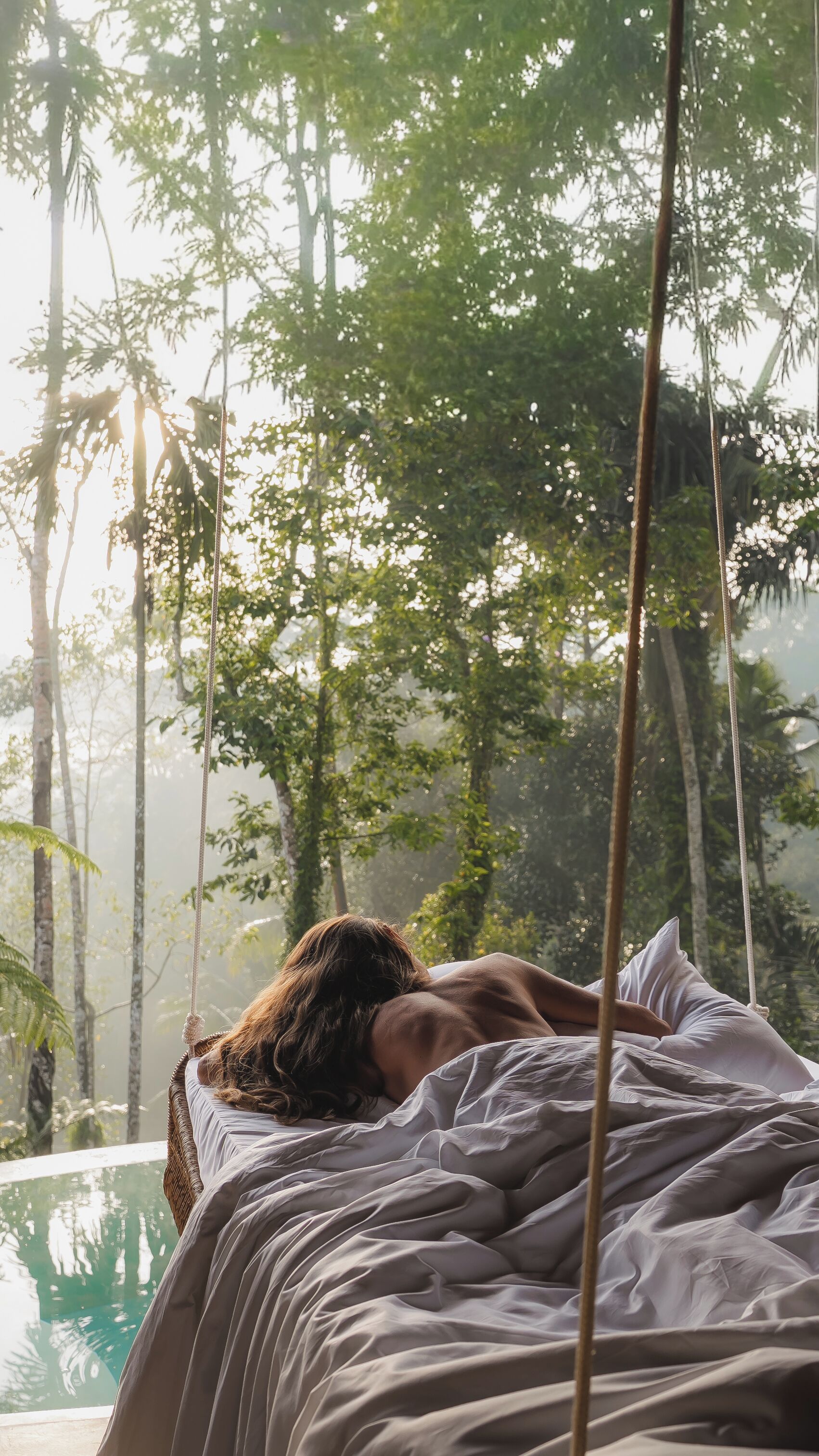 Villa Deluxe, vue piscine | Coin séjour