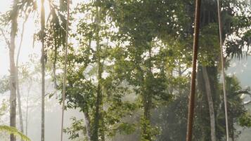 Villa Deluxe, vue piscine | Coin séjour