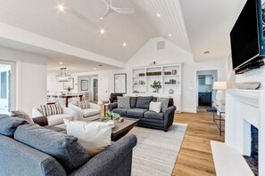 Ferienhaus, 4 Schlafzimmer | Wohnbereich