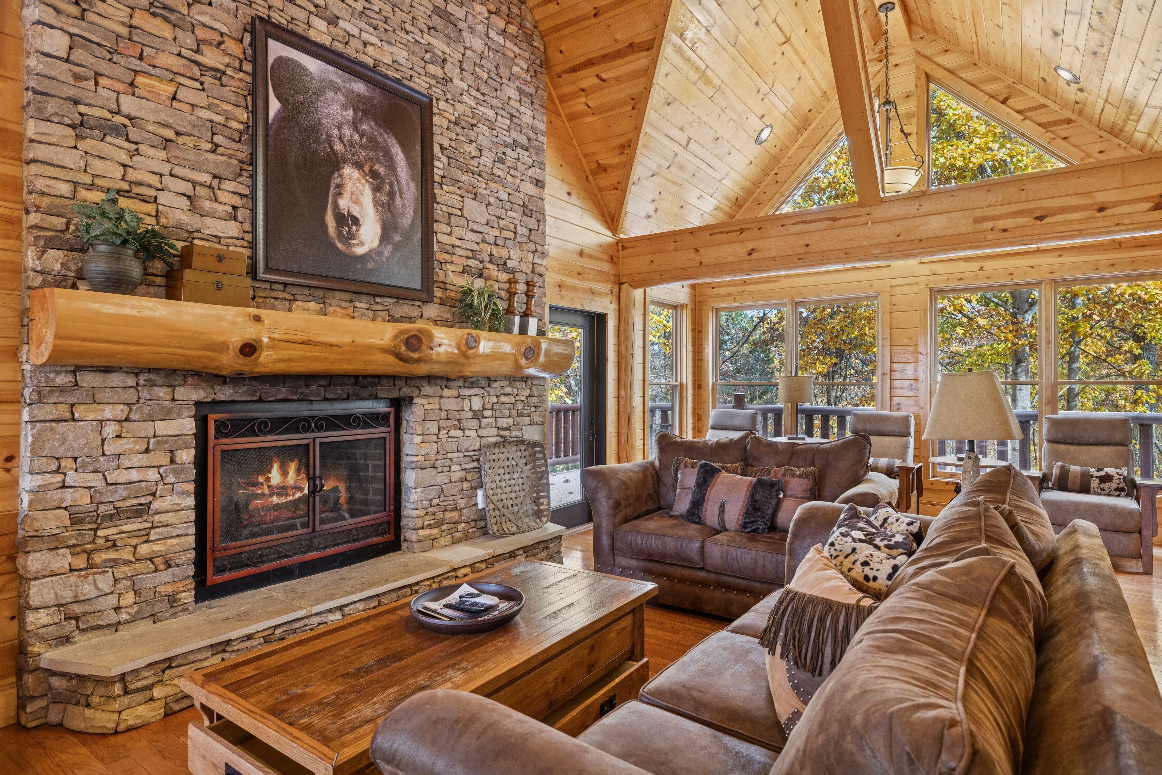 Baita, 4 camere da letto | Area soggiorno | Smart TV