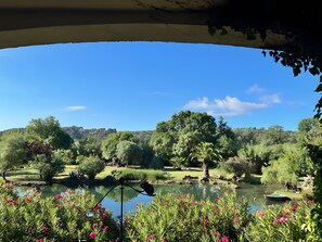 Property grounds - Holiday Home 'Domaine De Saint-amour - La Cascade' with Lake View, Shared Pool and Wi-Fi (Trans-en-Provence)