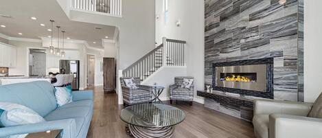 聯排別墅, 2 間臥室 | 起居區 | 智慧型電視