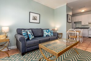 Condo, 2 Bedrooms | Living area - Dauphin Luv B - Beach Club #201-b 2 Bedroom Condo (Dauphin Island)