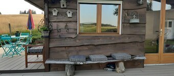Ferienhaus auf dem Bauernhof – Chalet zur Übernachtung