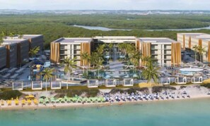 Beach - Apartment in the Porto 2Life Resort - Muro Alto, sleeps 4. (N. Sra. do Ó)