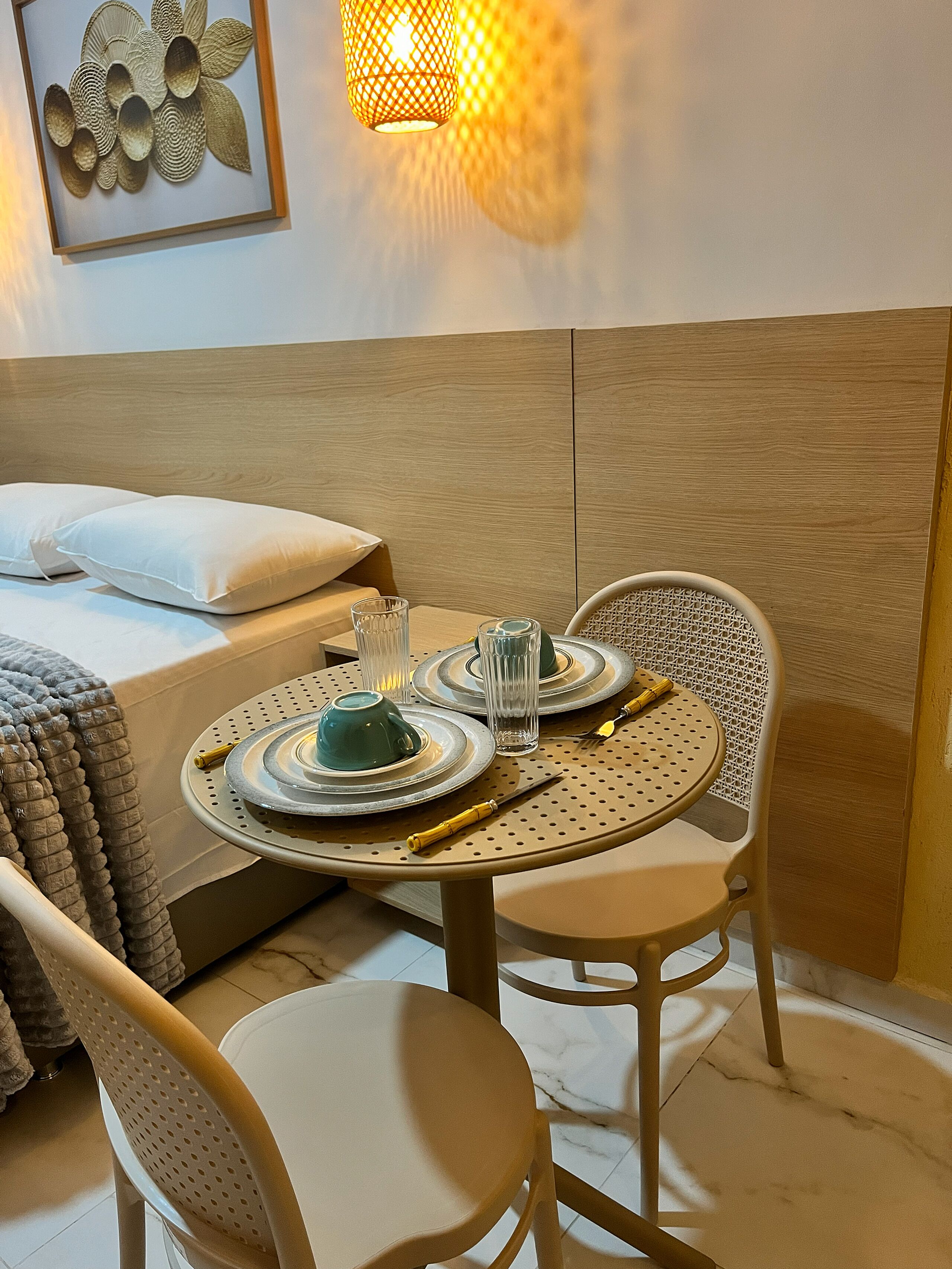 Apartamento standard | Opções para refeição