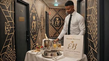 Serviço de quarto: opções para refeição