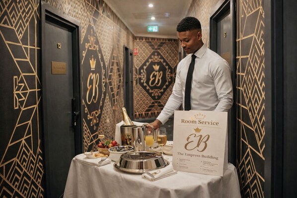 Servicio de comidas a la habitación