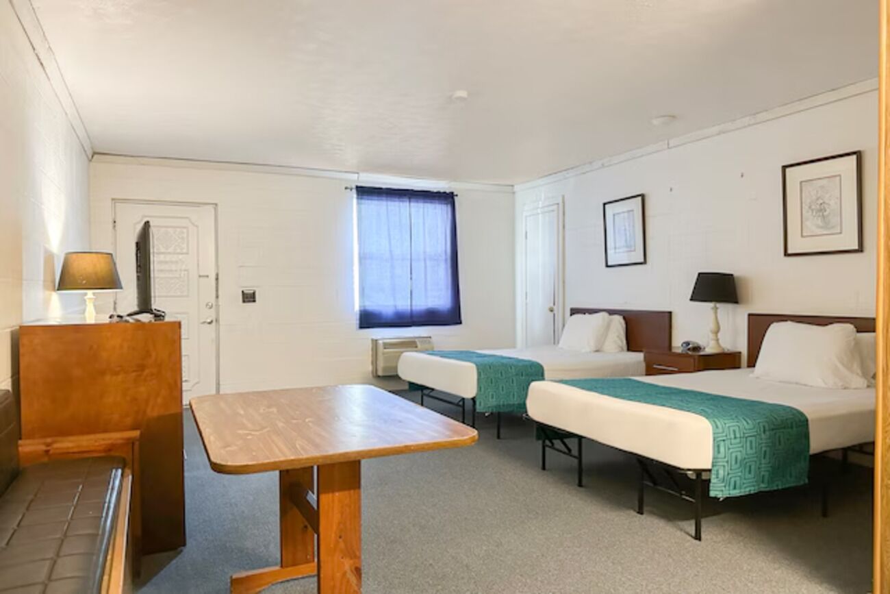 Bedroom. Interior and views may vary based on location and availability