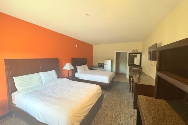 Bedroom. Interior and views may vary based on location and availability