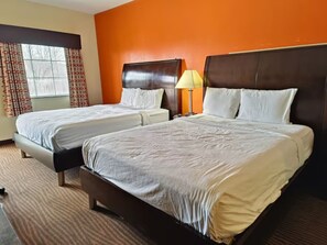 Free WiFi, bed sheets